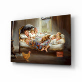 Picture of Happiness Glass Wall Art.